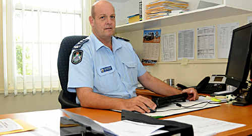 Gympie Police Acting Superintendent Ron Van Saane said the latest crime statistics looked good for Gympie officers. Gympie Police Acting Superintendent Ron Van Saane said the latest crime statistics looked good for Gympie officers.